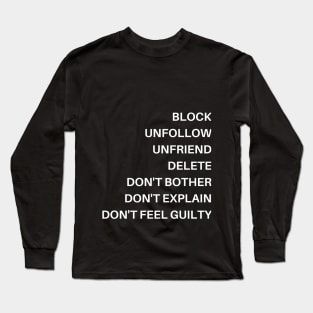 Block Long Sleeve T-Shirt